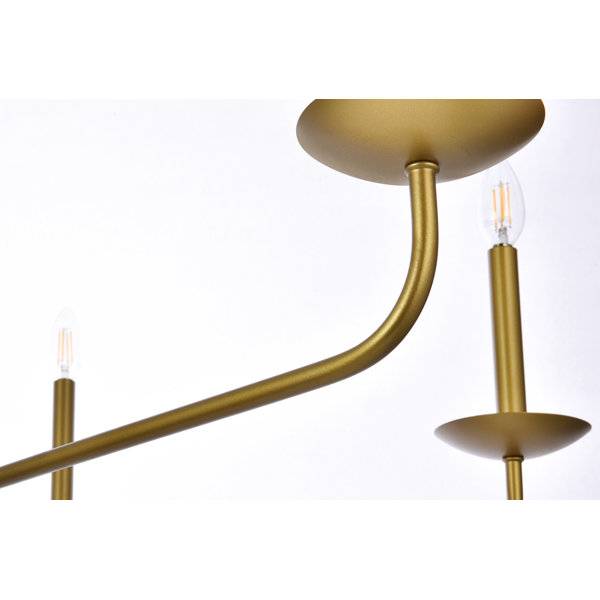 Baltray 6 Light Metal Dimmable Chandelier & Reviews Joss & Main